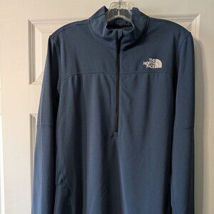 The North Face Men's Sunriser 1/4-Zip Top - Medium, Blue